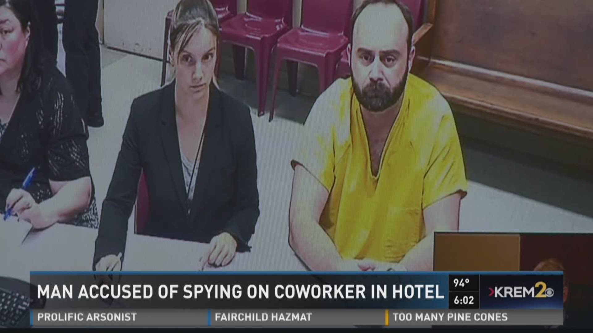 Man Faces Charges For Spying On Naked Co Worker Krem