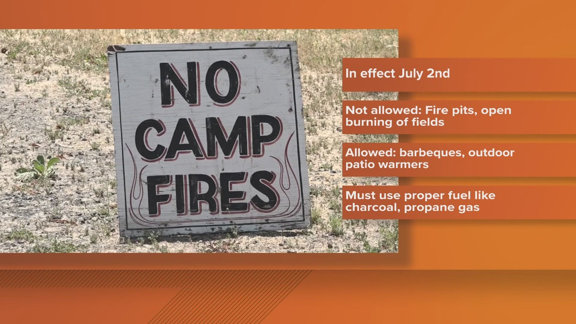 Spokane County Burn Ban Starts July 2 Krem