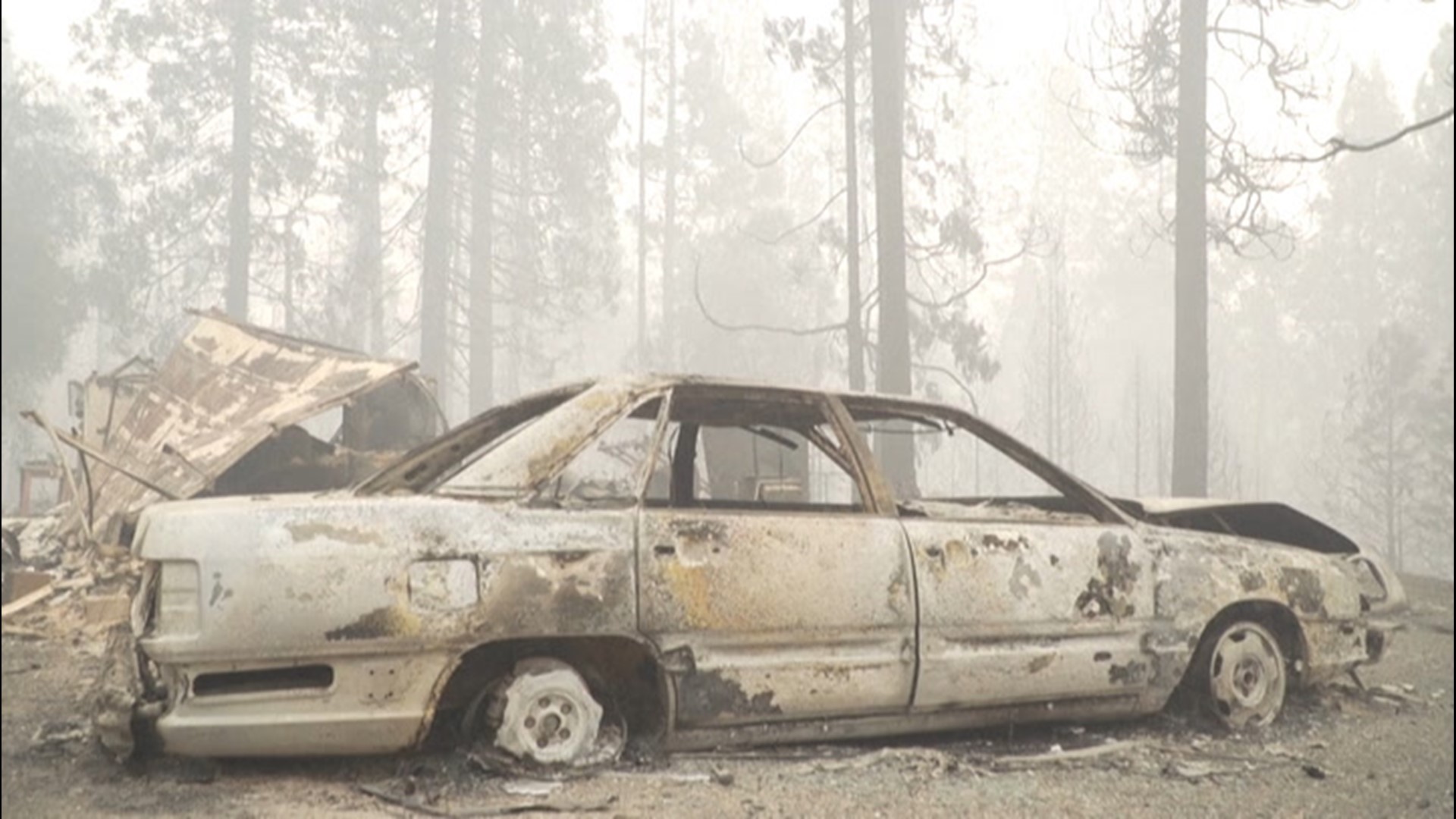 Homes in the small town of Berry Creek, California, were flattened by the North Complex Fire, which has scorched more than 250,000 acres.