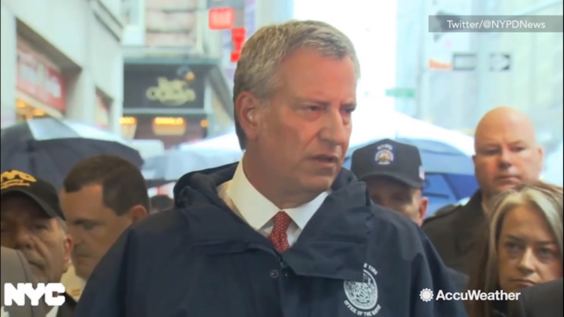 After a private helicopter crashed in New York, New York on June 10, Mayor Bill de Blasio said the cause was unknown but that there was no apparent terrorist connection.