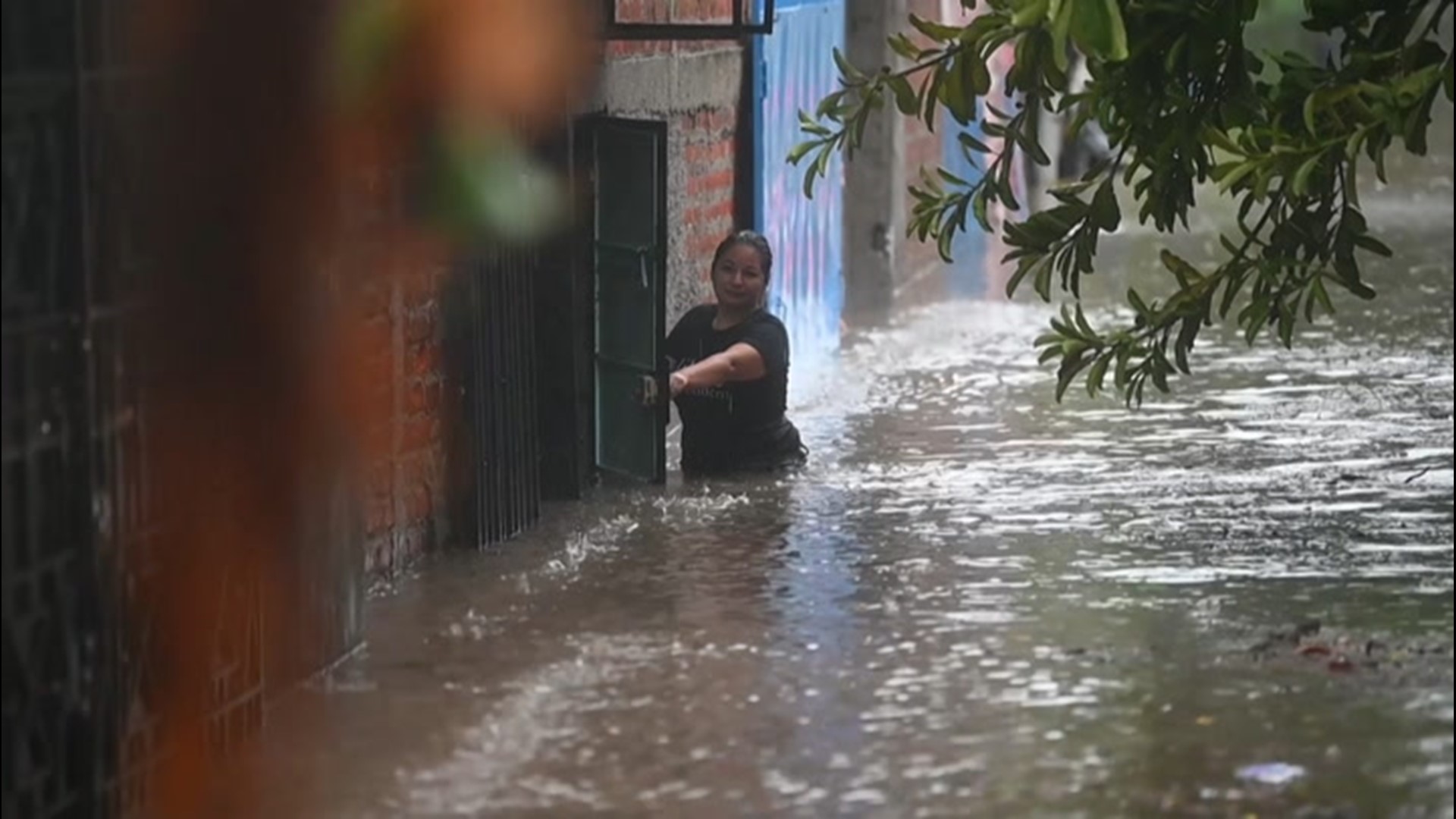 Nine people were killed as Tropical Storm Amanda battered El Salvador. Residents evacuated their homes as the storm flooded neighborhoods and destroyed homes.