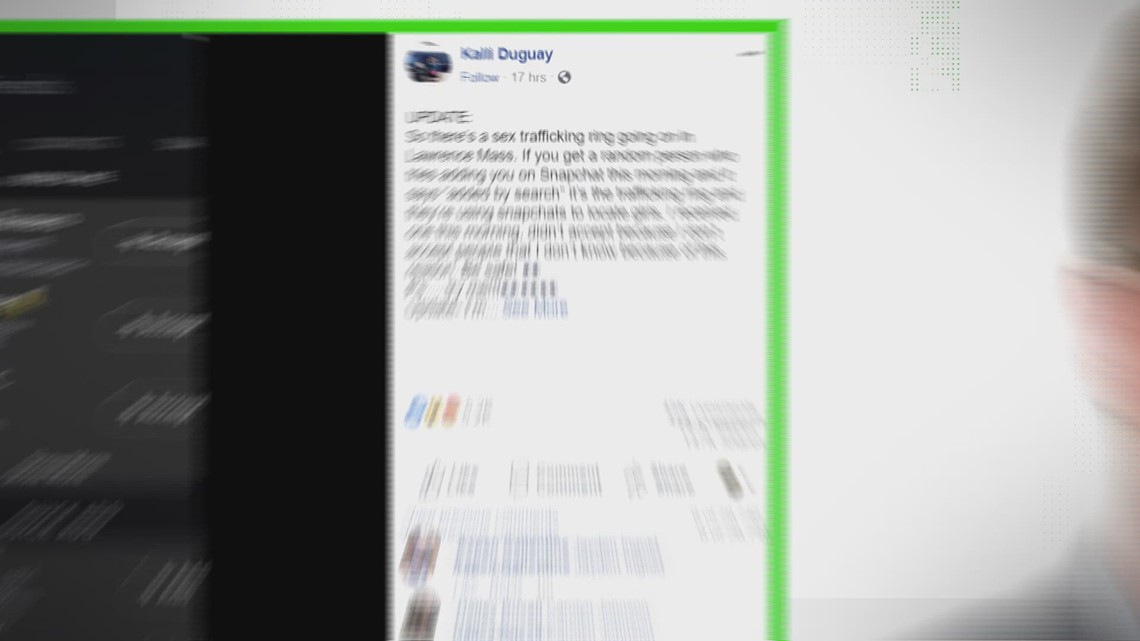 VERIFY: Viral post about Sex-traffickers on SnapChat is false | krem.com