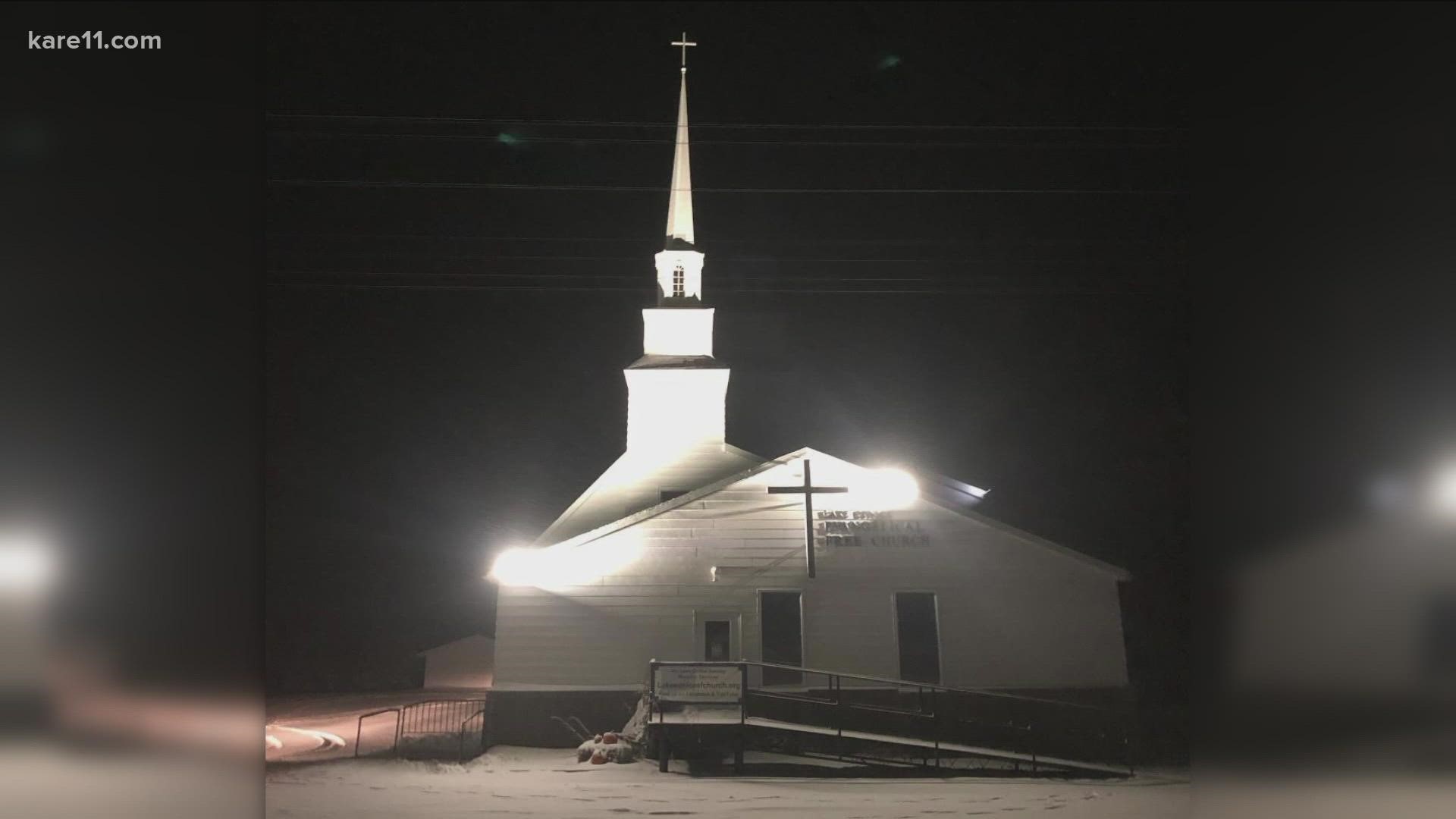 From boyhood, Larry Backlund always thought the steeple-less church his family attended needed one.