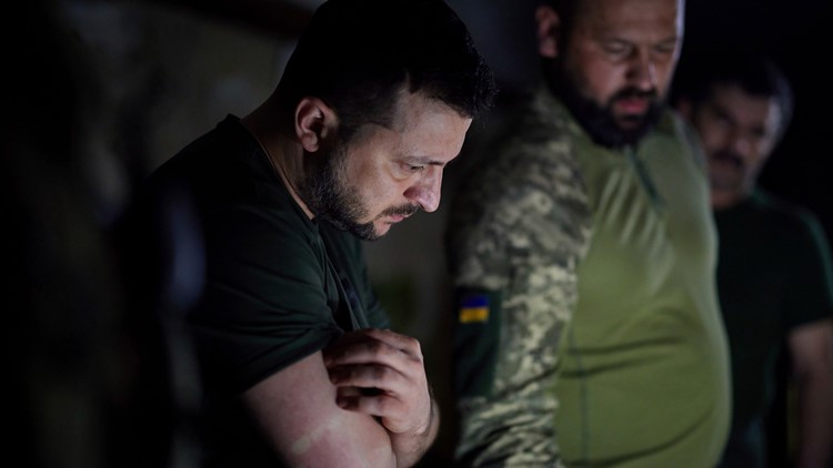 Ukraine's leader says his troops keep defying predictions