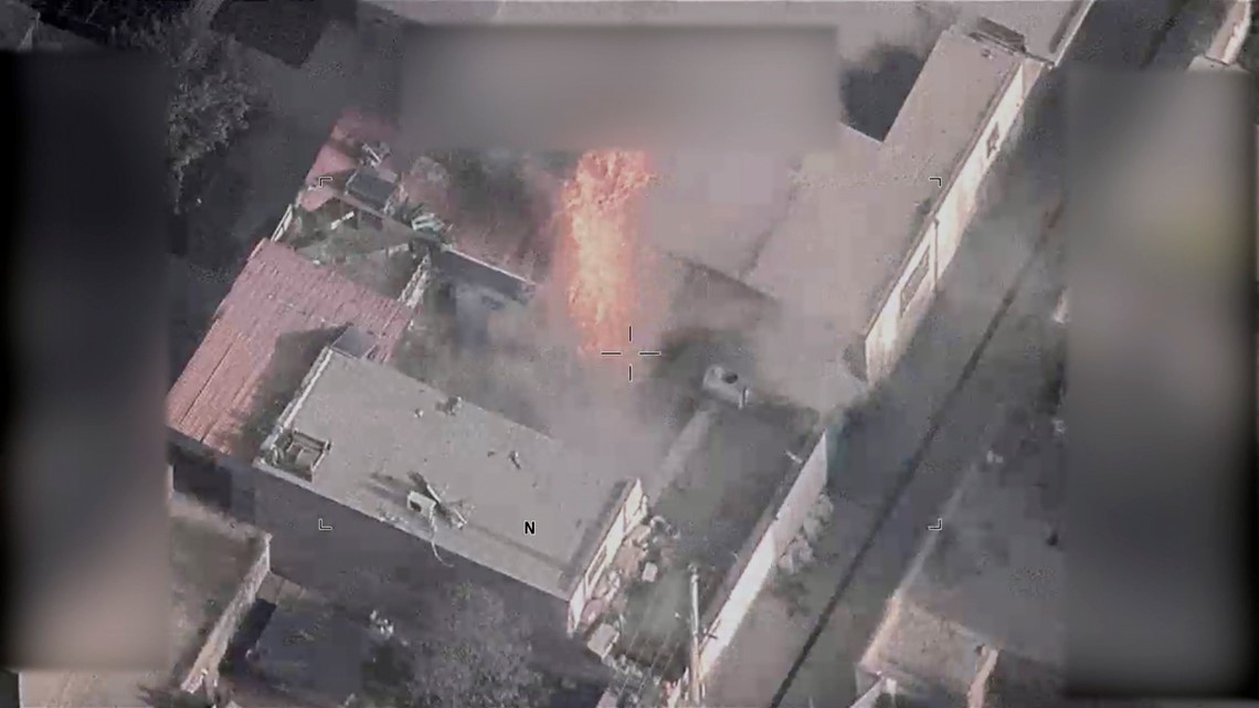 Pentagon releases video of airstrike that killed 10 Afghan civilians