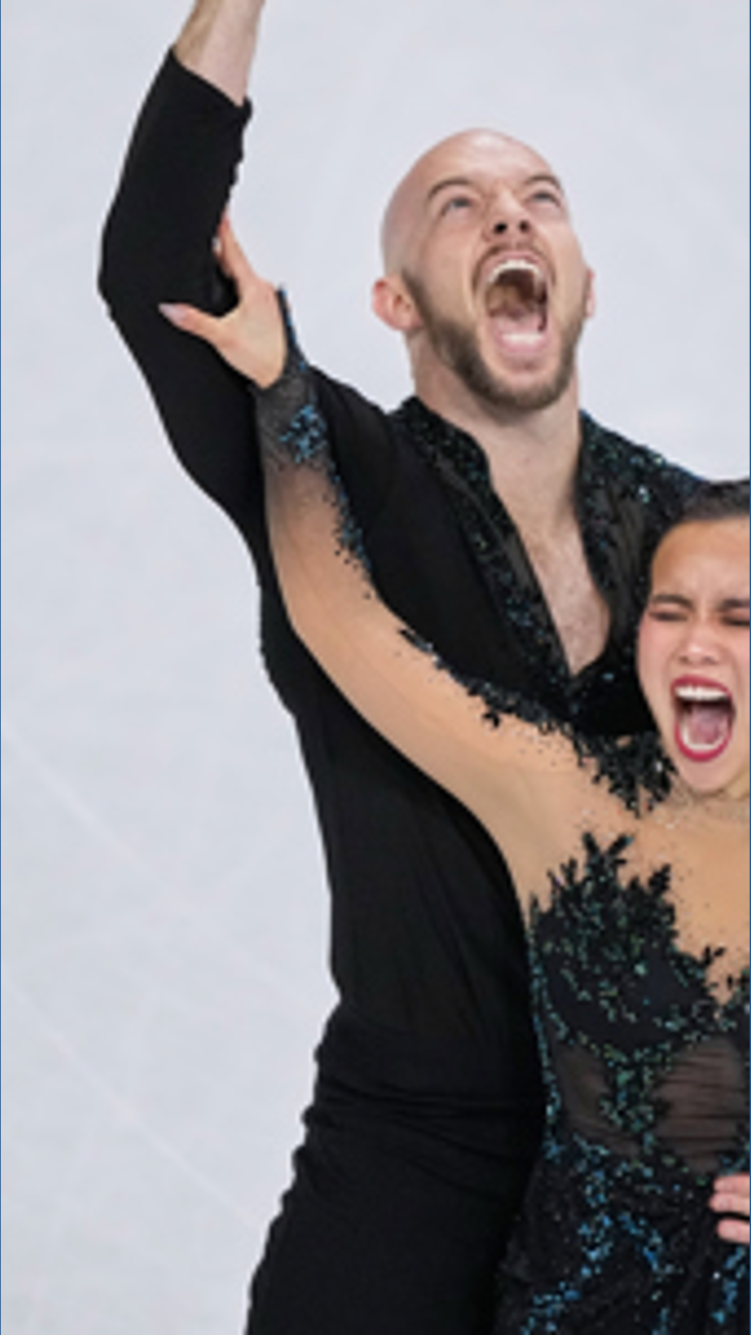 How well did Ellie Kam and Danny O’Shea perform in the pairs free skate?