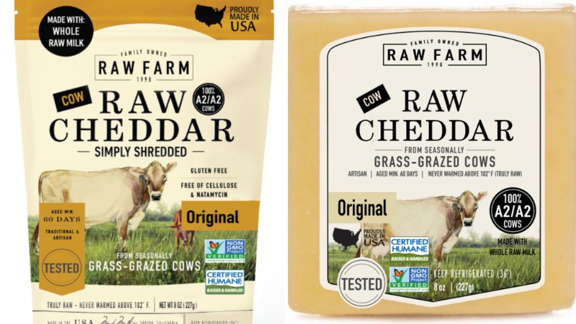 Company recalls raw cheddar cheese products tied to E. coli outbreak that sickened nine people