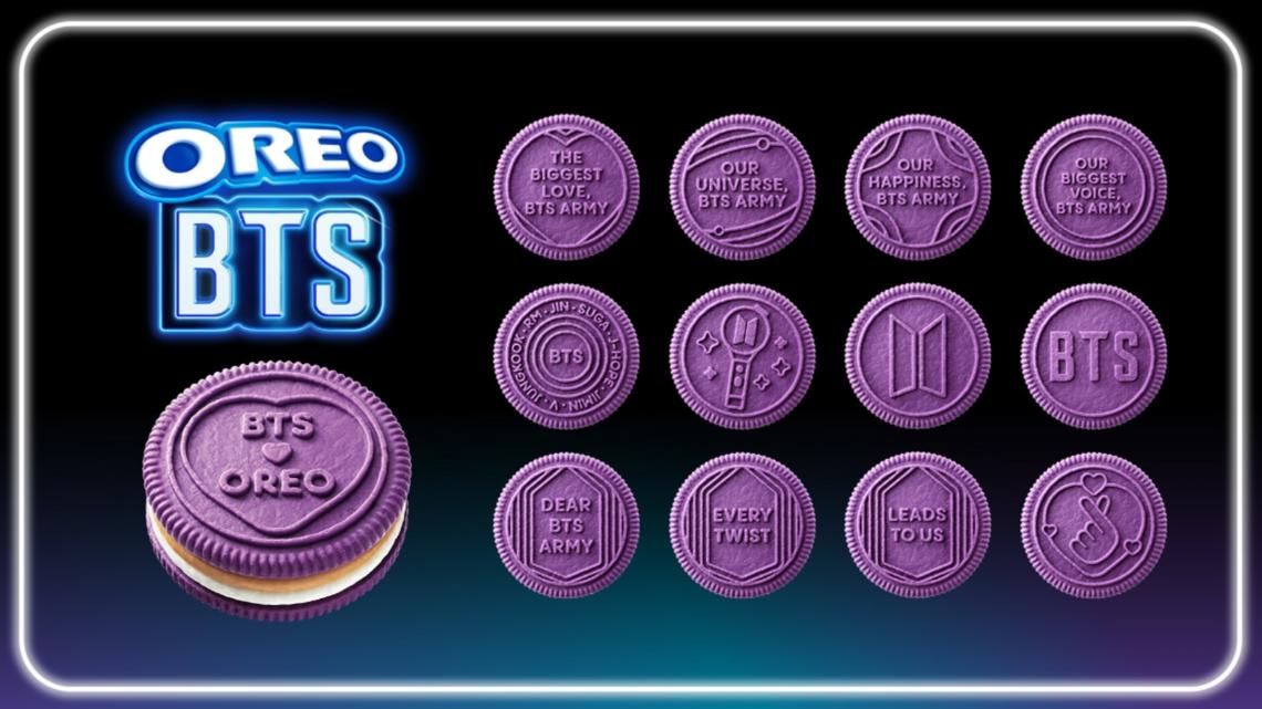 Oreo, BTS collaborate on limited-edition cookies inspired by Korean street food | krem.com