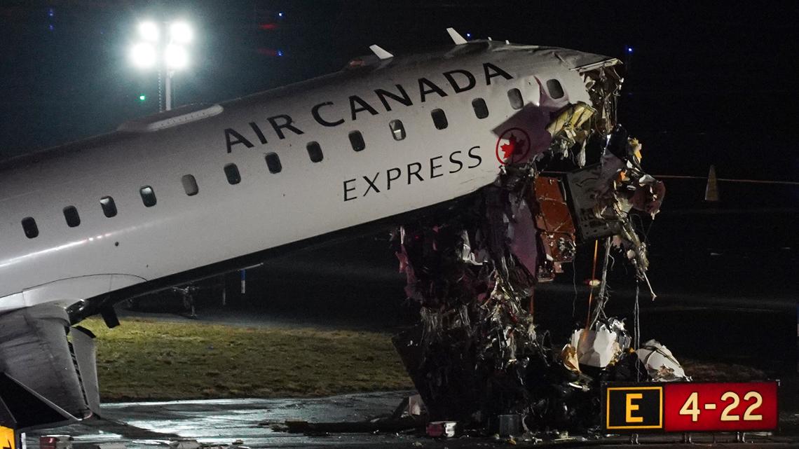 Plane crash at LaGuardia: Audio captures air traffic control conversation before deadly collision