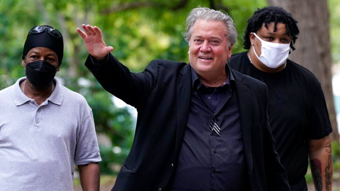Steve Bannon criminal contempt of Congress trial begins | krem.com