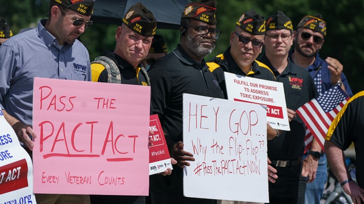 Veterans 'angry and confused' at GOP reversal on burn pit bill
