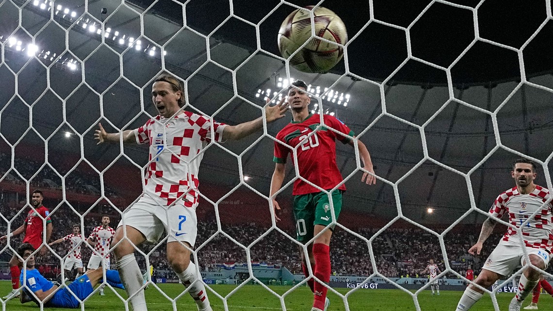 Croatia defeats Morocco 2-1 for third place title at World Cup : NPR