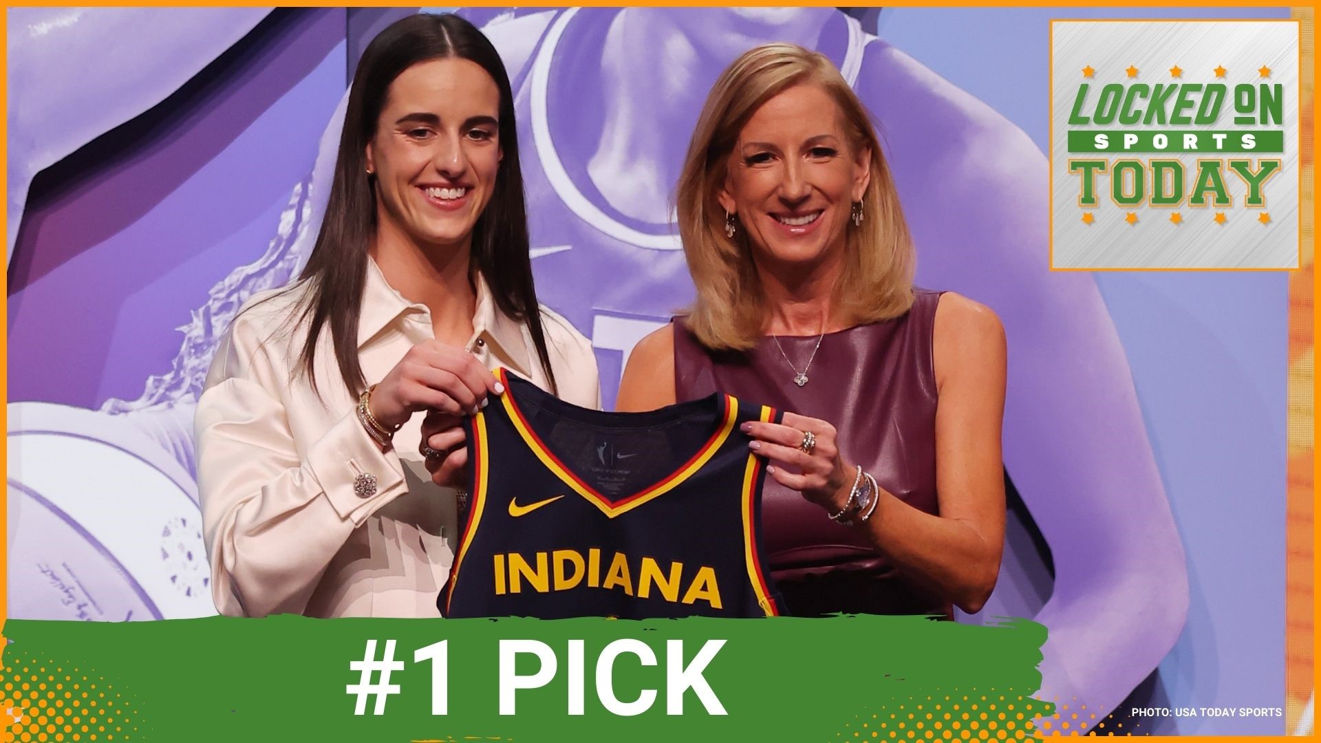 Discussing the day's top sports stories from Caitlin Clark going first in the WNBA draft to will the Lakers face the Thunder or the Nuggets?