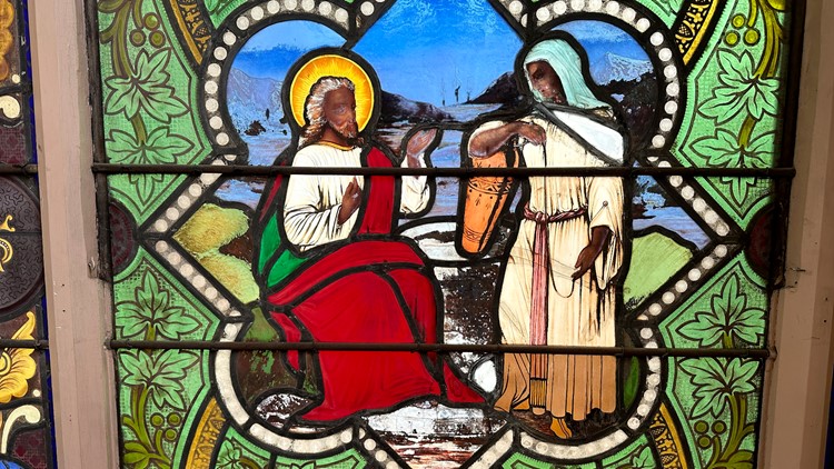 'Unique and highly unusual' stained glass window from 1878 stirs questions about race in New England