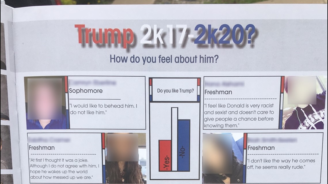 H.S. yearbook comment triggers social media firestorm