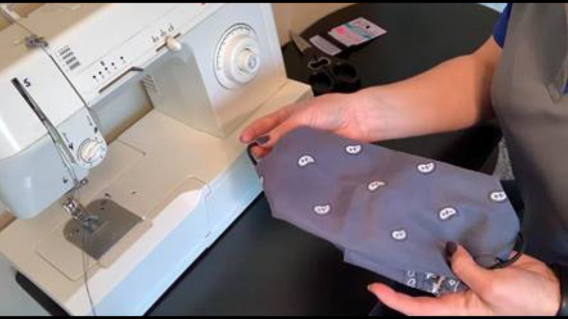 Amid the coronavirus pandemic, the CDC recommends wearing a face covering when out in public. Digital Journalist Megan Ball shares how to make a no-sew mask.