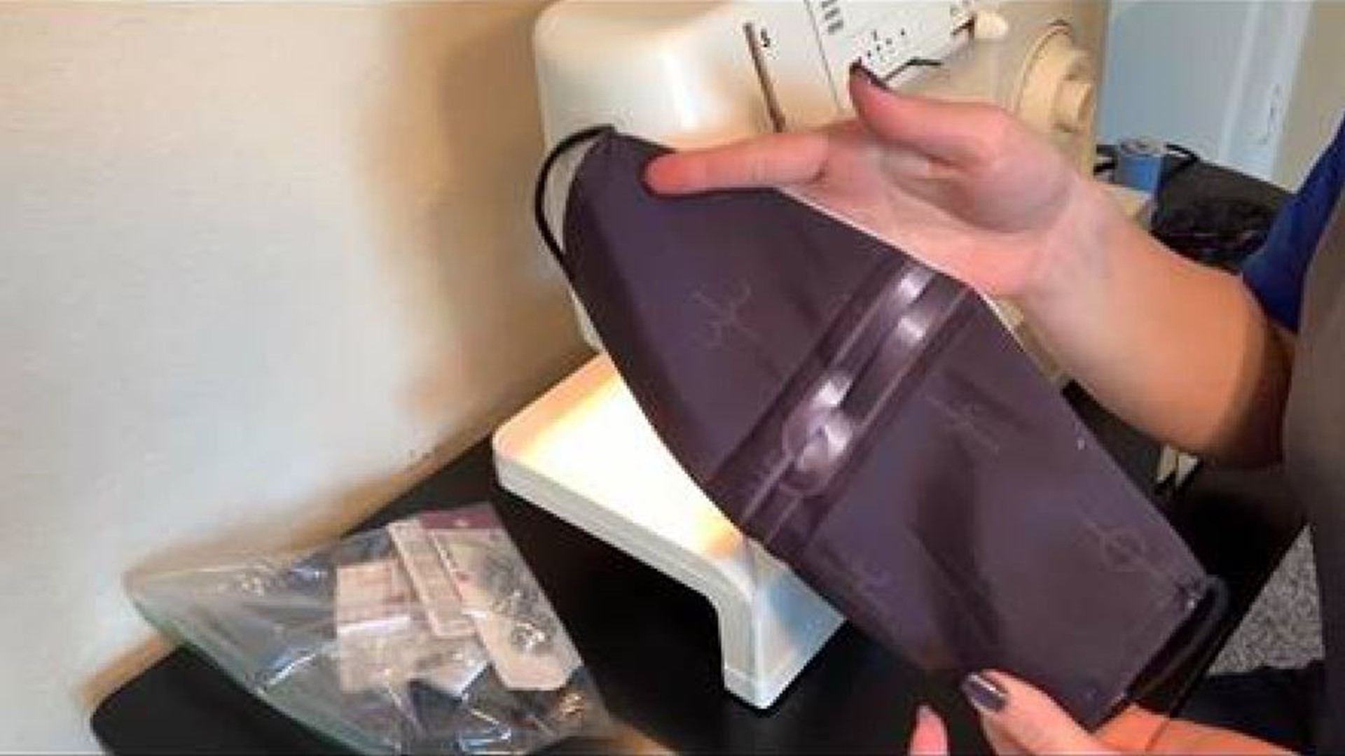 Amid the coronavirus pandemic, the CDC recommends wearing a face covering when out in public. Digital Journalist Megan Ball shares how to make a hand-sewn mask.
