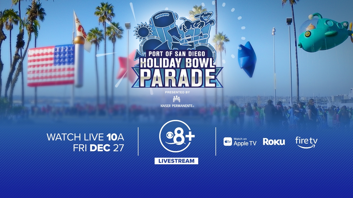 How To Watch Live Stream Of Holiday Bowl Parade In San Diego, CA | Krem.com