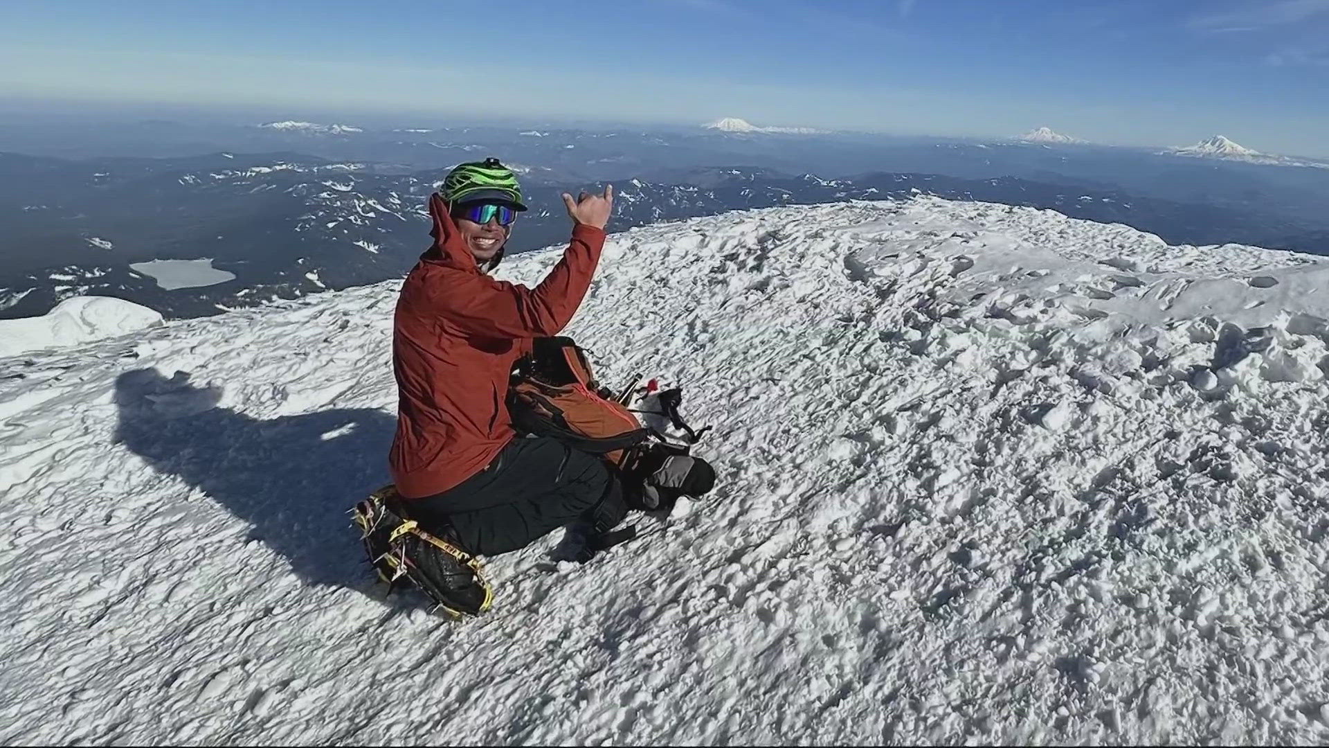 42-year-old Roscoe "Rocky" Shorey, who had summitted the mountain 28 times prior, was found dead early Saturday morning about 1,200 feet below the summit.