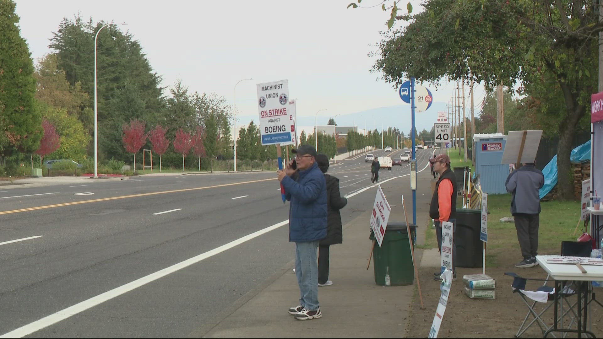 Earlier negotiations didn’t result in an agreement between the machinists union and Boeing.