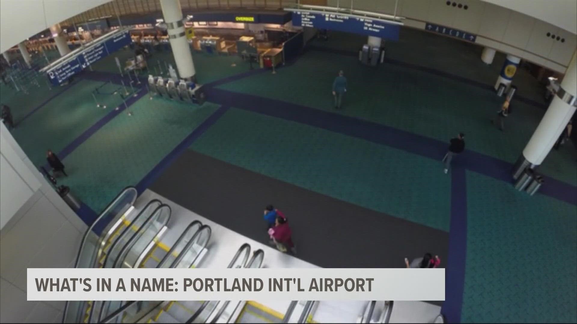 Portland International Airport is commonly known as 'PDX,' but where does the 'X' come from? KGW Sunrise's Devon Haskins found out.