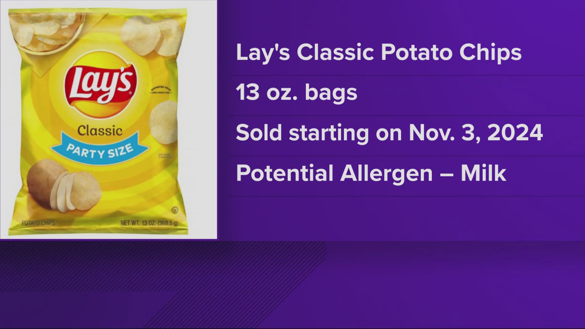 FDA elevates recall of Lay's chips sold in Oregon, Washington to top ...