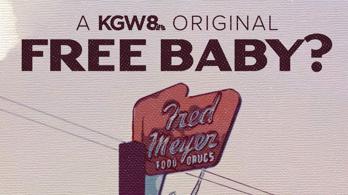 Free baby? 73 years ago Fred Meyer had a strange giveaway for a store opening