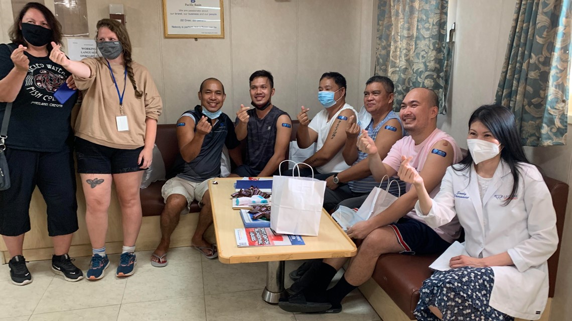 Sailors vaccinated at local ports on Columbia River - Vimarsana News