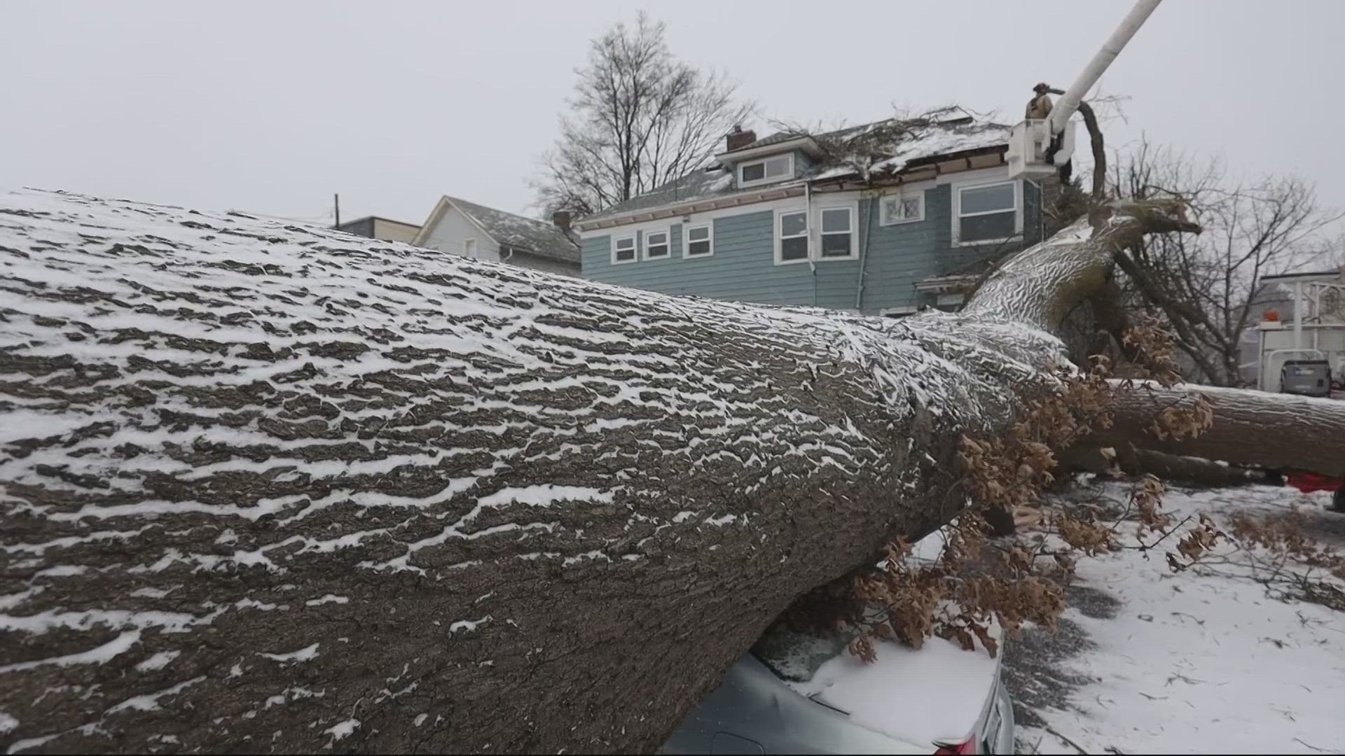 The governor's office said the statewide declaration will allow counties to access federal resources and support to help respond to winter weather damage.