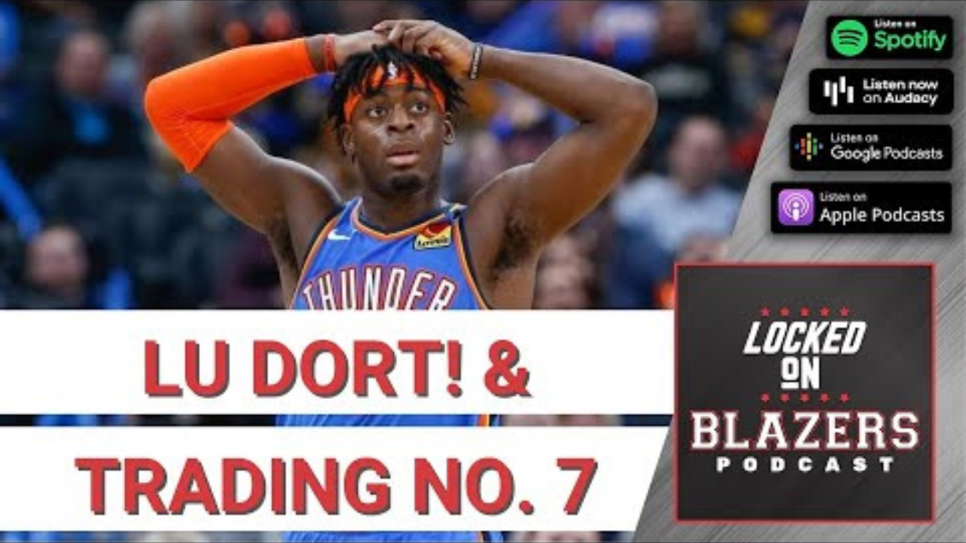 The Portland Trail Blazers are interested in trading for Oklahoma City guard Lu Dort, according to Jake Fisher of Bleacher Report.
