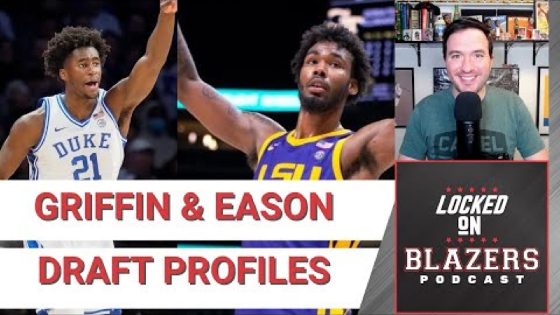 Duke forward AJ Griffin and LSU forward Tari Eason worked out for the Trail Blazers last week. Would they make good targets for Portland in the 2022 NBA draft?