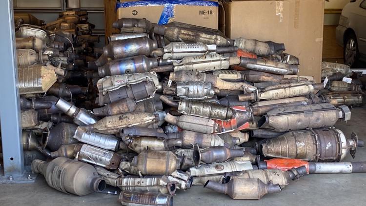 Beaverton police seize 3,000 stolen catalytic converters; 14 suspects charged