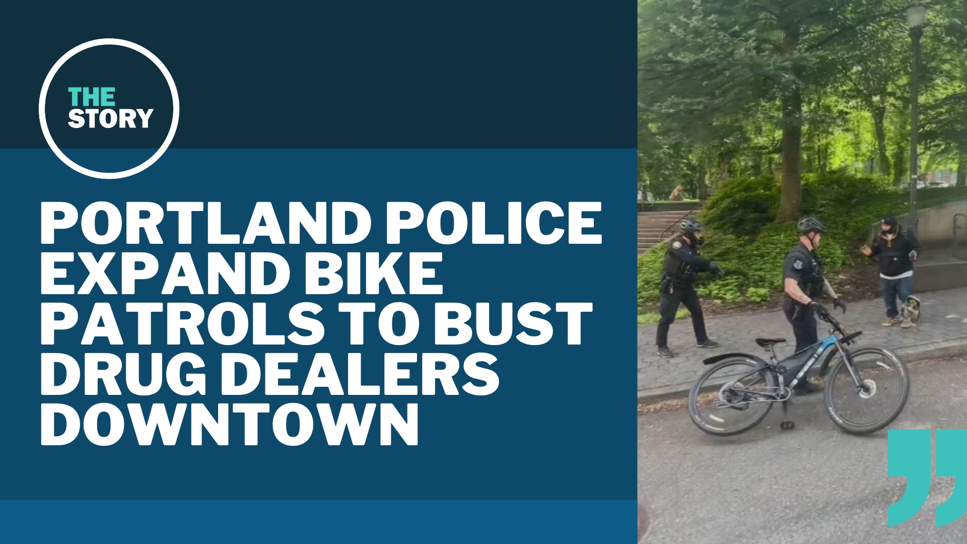 This effort targets drug dealers using an expanded bike squad, which now includes evenings and weekends.