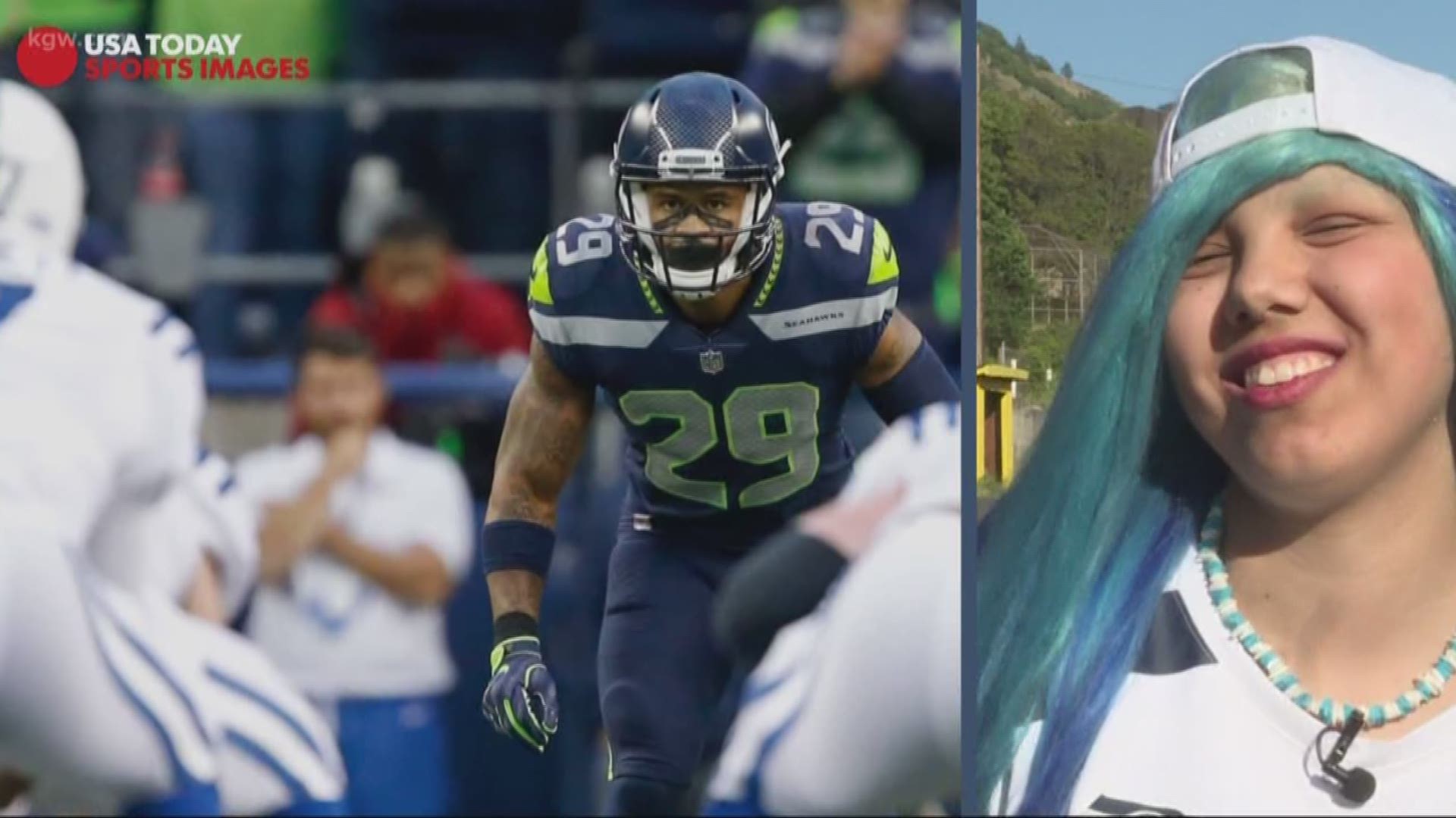 Teen hopes Seahawks player will be prom date