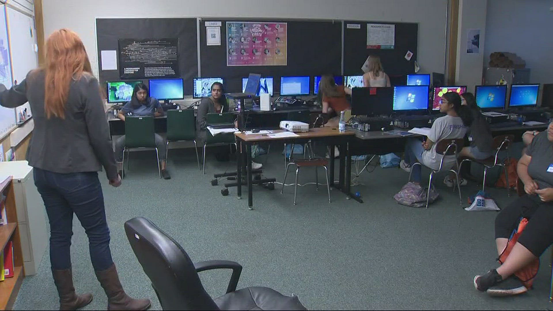Cyber security summer camp looks to spark interest, fill jobs