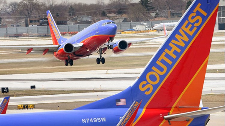 Southwest Airlines flight cancellations continue into Monday