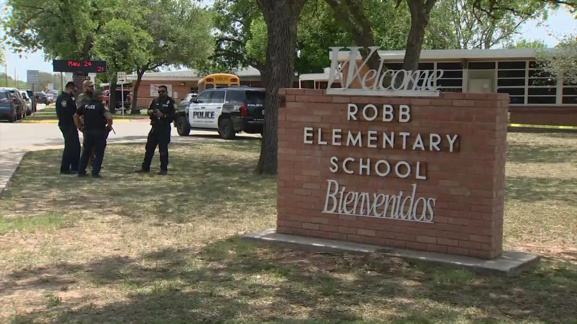 Authorities said 21 people were killed in the shooting at Robb Elementary School. The gunman, identified as Salvador Ramos, 18, was also killed.