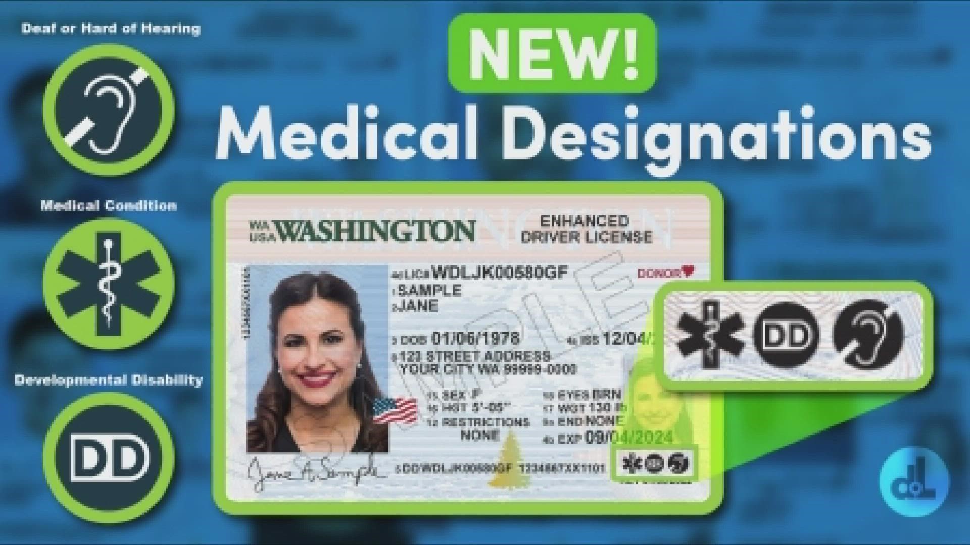 The new medical designations are meant to help first responders better help individuals during emergencies.