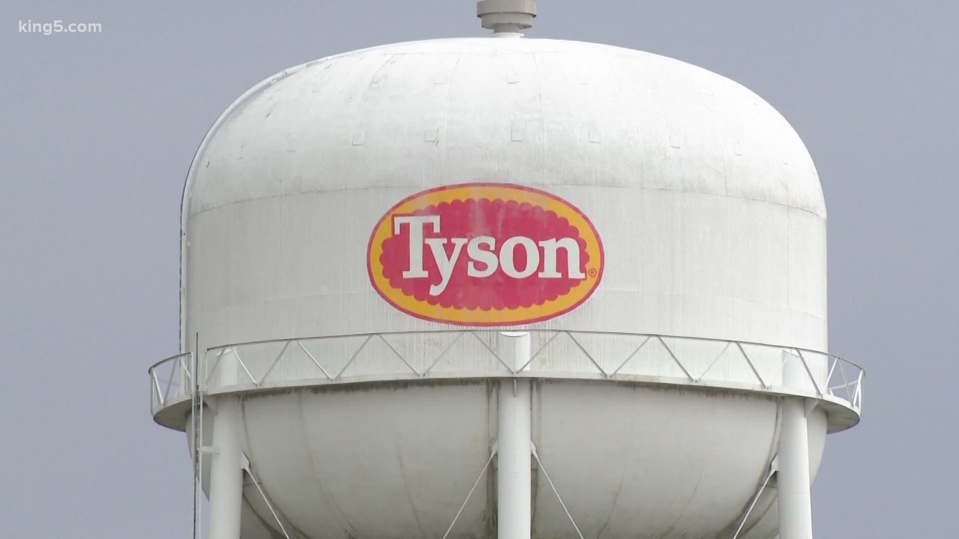 A Tyson meat plant near the Tri-Cities closed after 100 employees tested positive for coronavirus.
