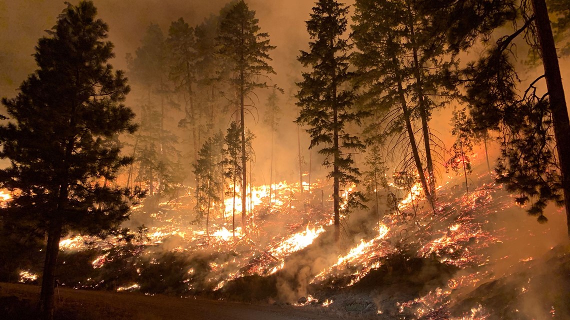 64,000-acre wildfire in Yakima Valley forces residents to evacuate - Vimarsana News