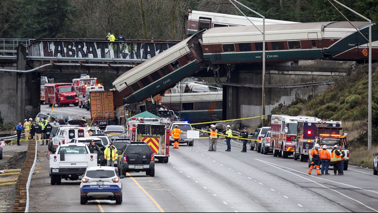 Woman awarded $6.9 million for injuries sustained in 2017 Amtrak derailment in DuPont