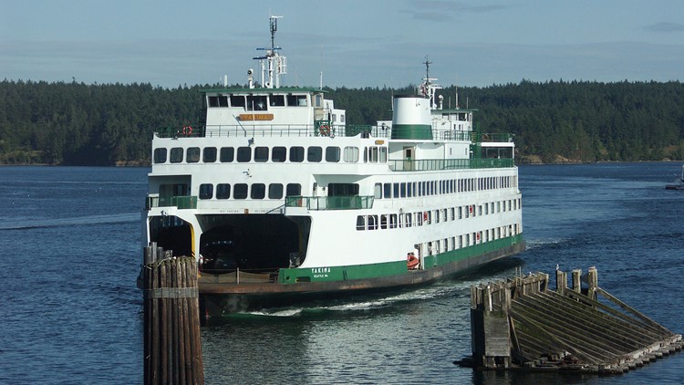 Ferries will be extra crowded this weekend with holiday travelers