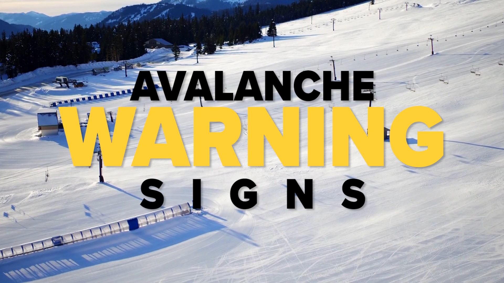 Five early warning signs that could help you avoid an avalanche according to the Northwest Avalanche Center