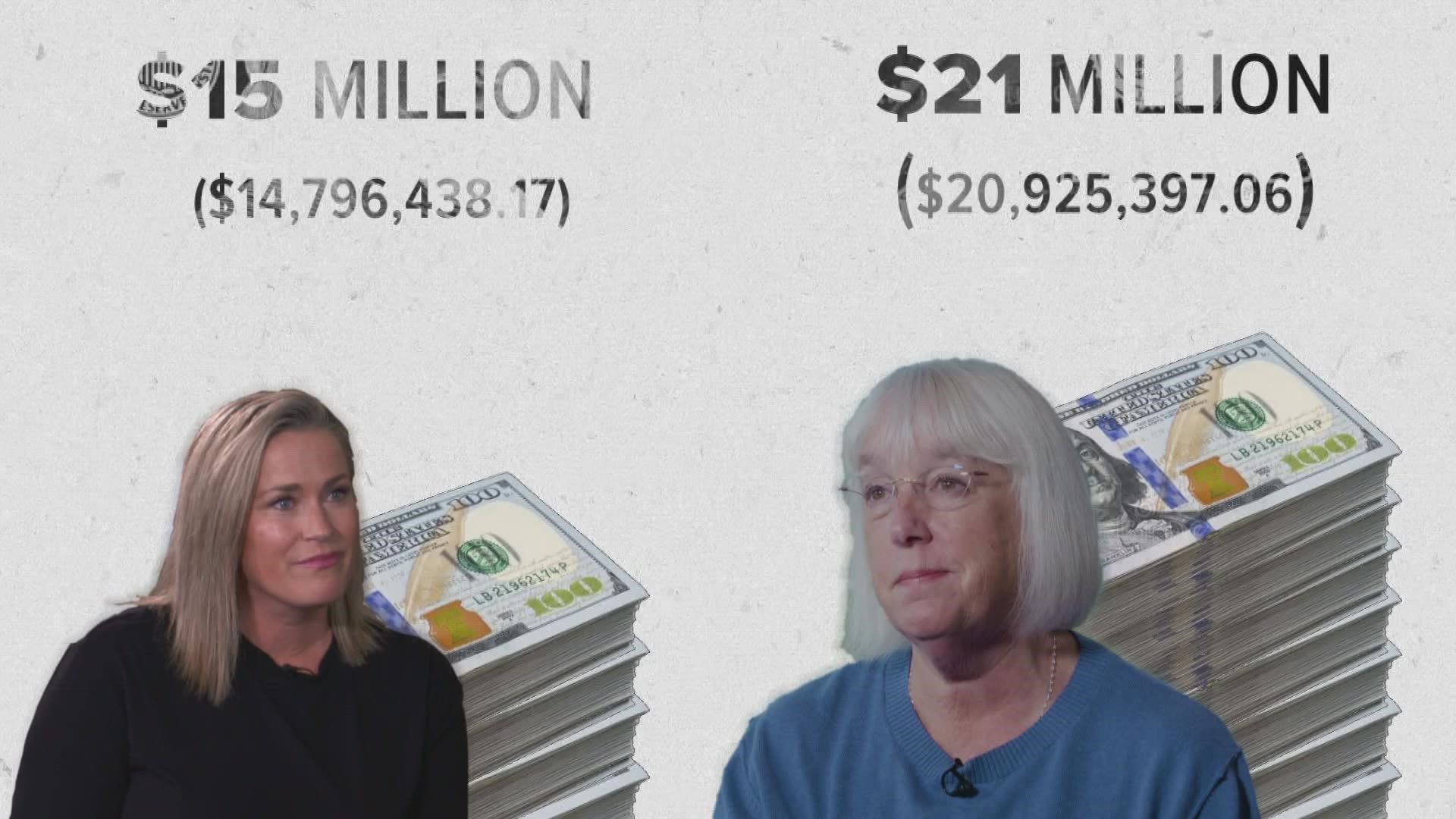 Incumbent Senator Patty Murray's campaign spent nearly $21 million and Smiley spent nearly $15 million. An analyst said that's close to a record amount.