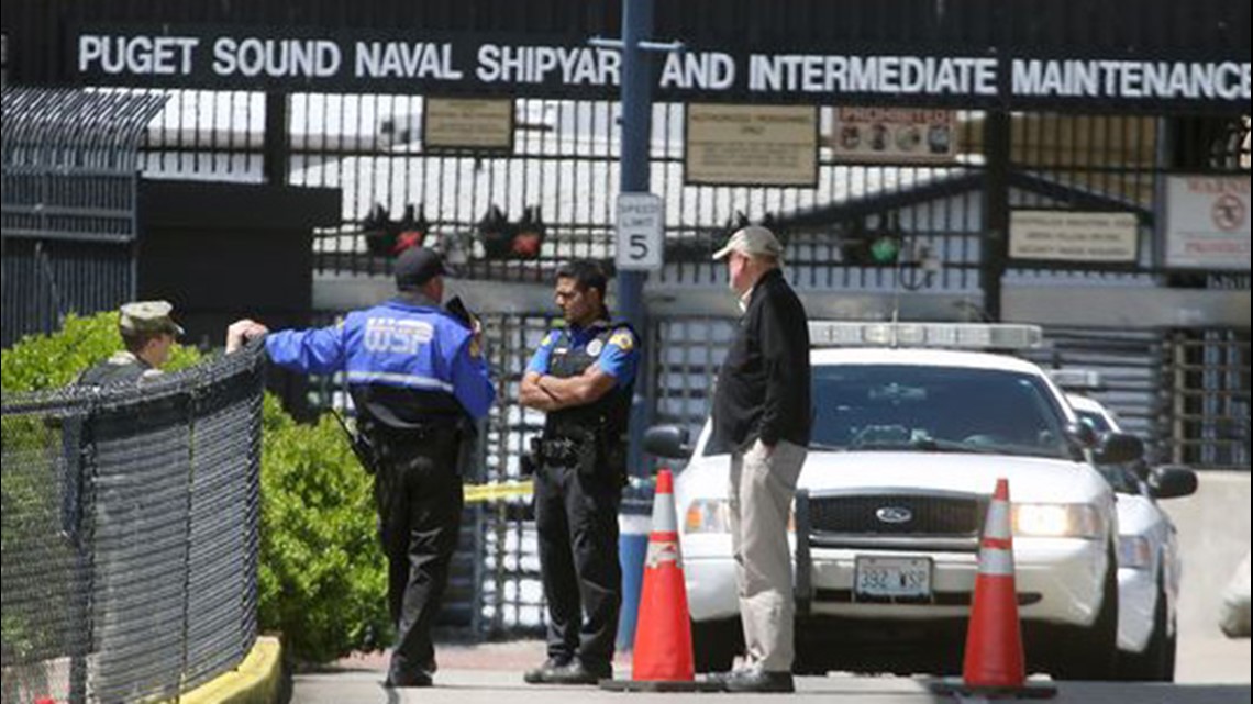 Package found near Naval Base KitsapBremerton determined not explosive