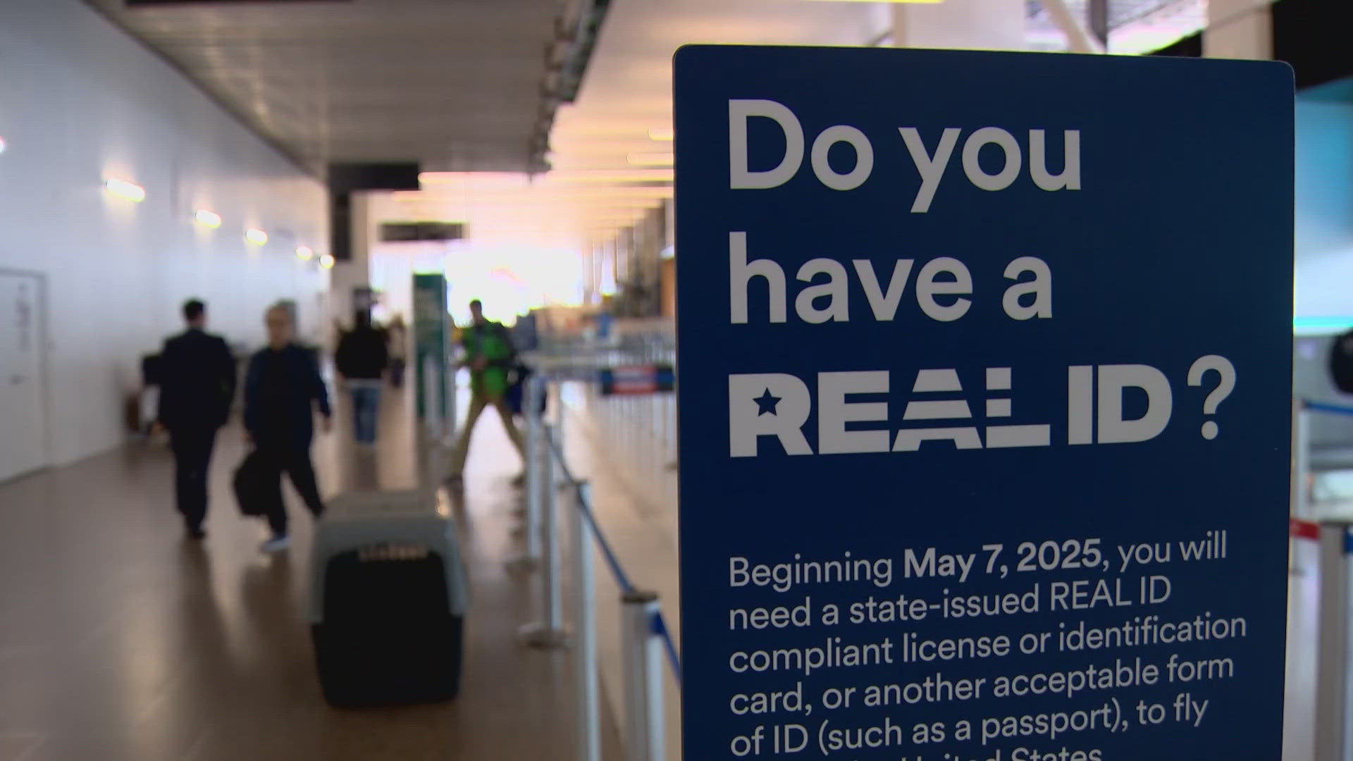 REAL ID requirement begins at SEA Airport