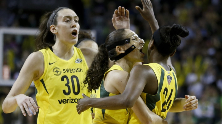Seattle Storm crowned WNBA champions for 3rd time