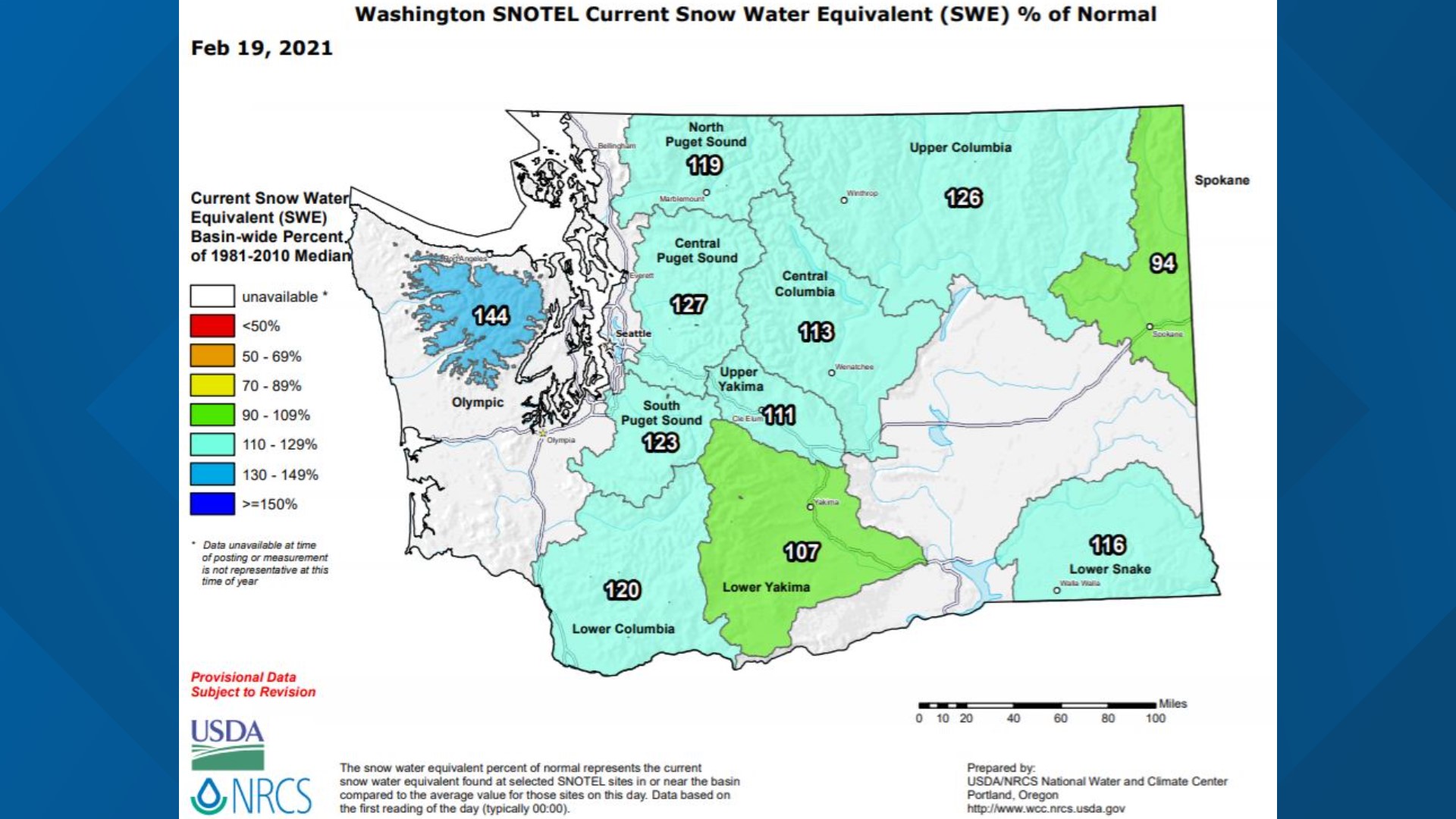 Snoqualmie Pass has largest snowpack in a decade, WSDOT says | krem.com