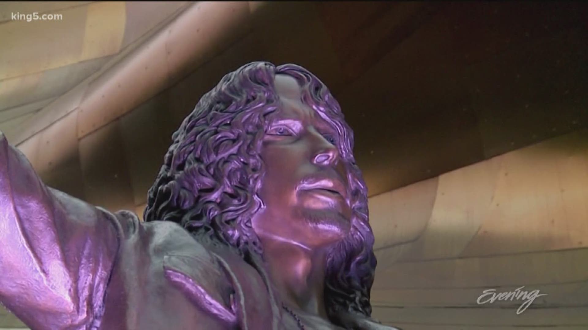 Chris Cornell statue unveiled at MoPop - KING 5 Evening