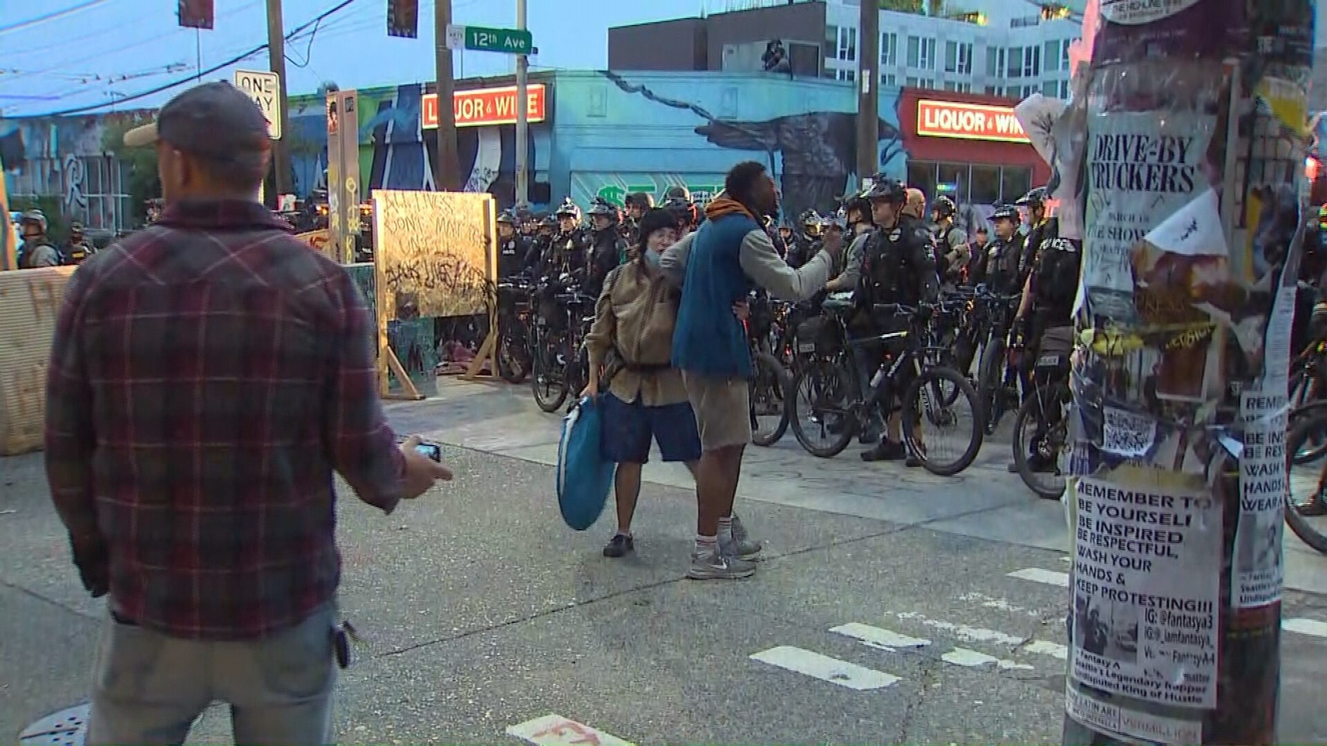 Seattle police reclaimed CHOP and the East Precinct in Capitol Hill on July 1, 2020. Dozens of people were arrested as police cleared the protest zone.